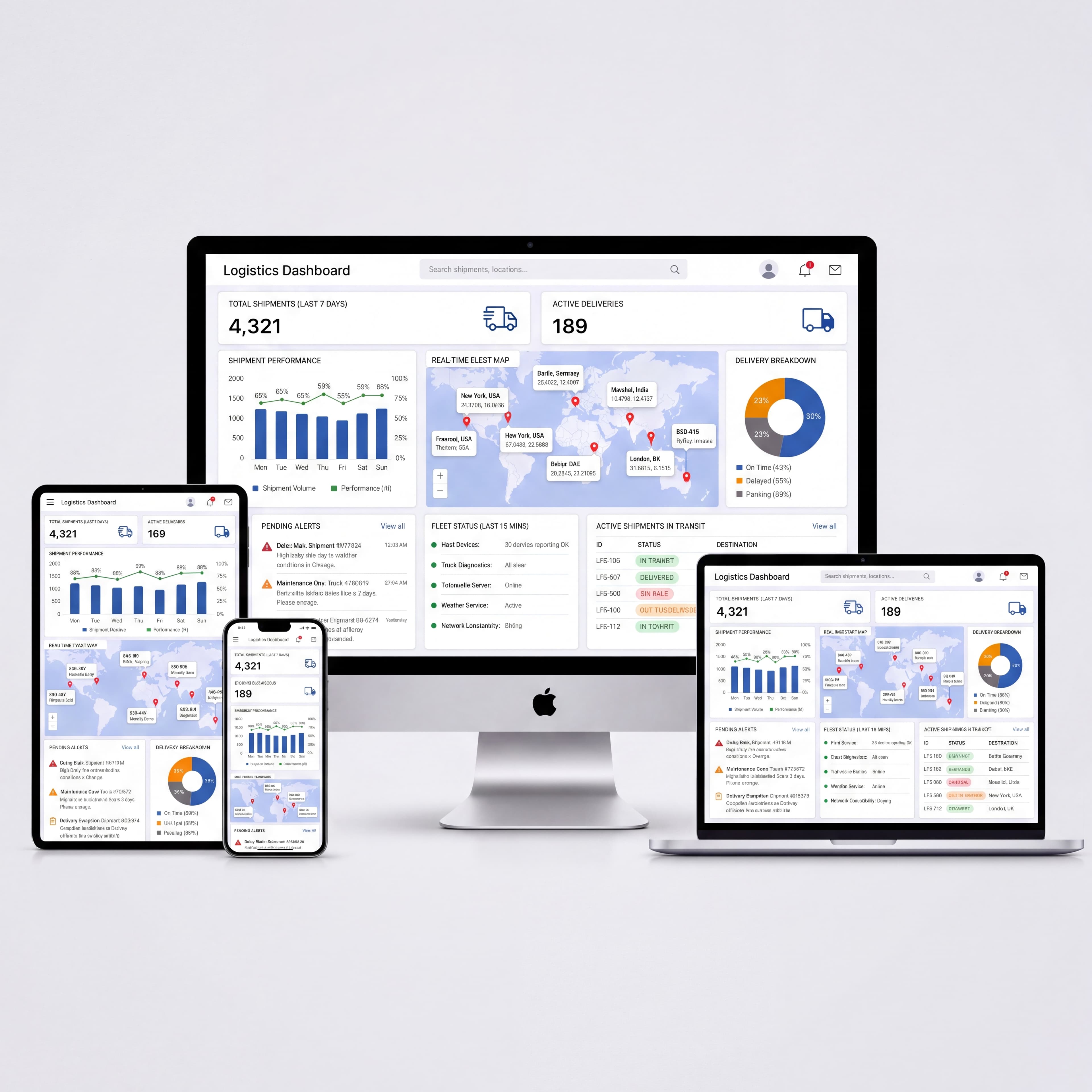 Real-time AI Fleet Tracking